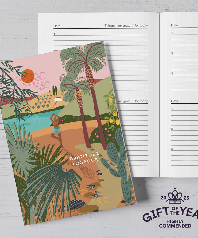 Gratitude Logbook A5 - Yoga Cover
