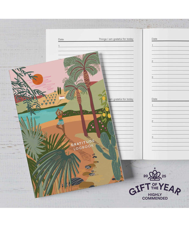 Gratitude Logbook A5 - Yoga Cover