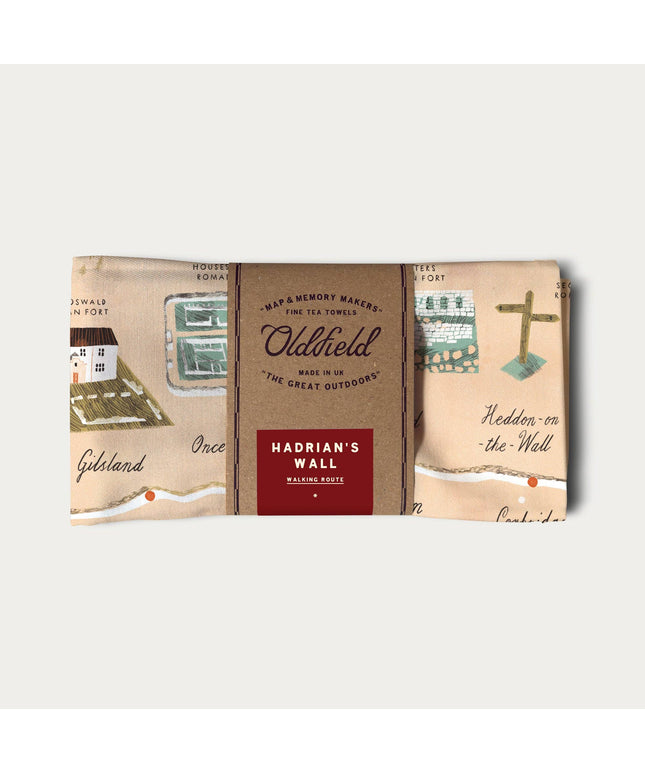 Hadrian's Wall Tea Towel