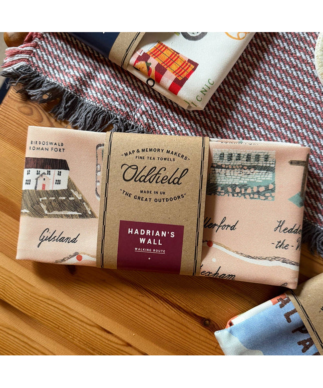 Hadrian's Wall Tea Towel