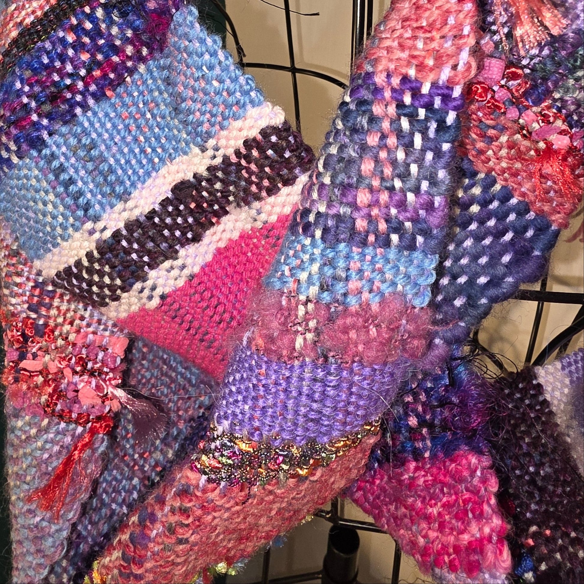 Handwoven scarves