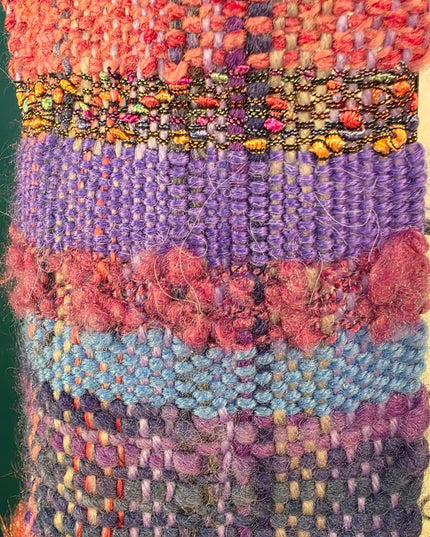 Handwoven scarves