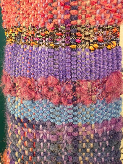 Handwoven scarves