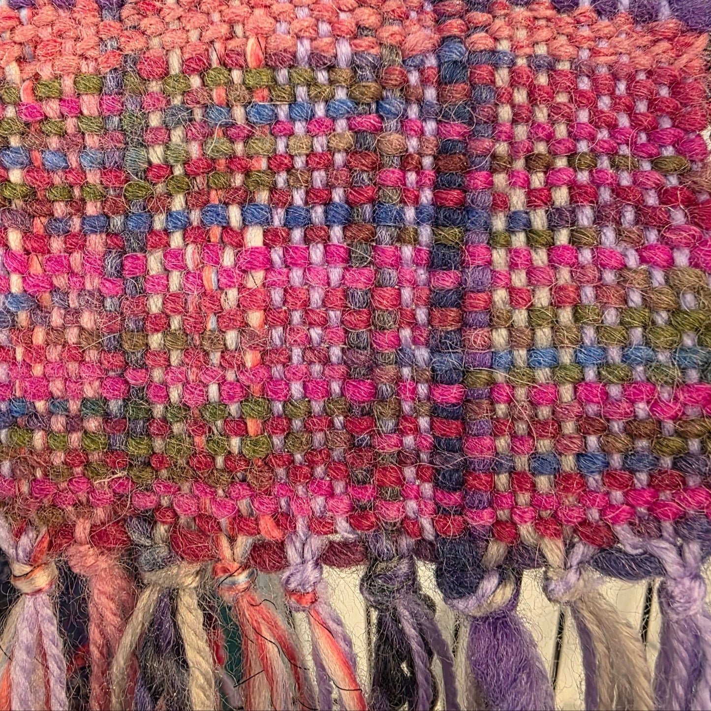 Handwoven scarves