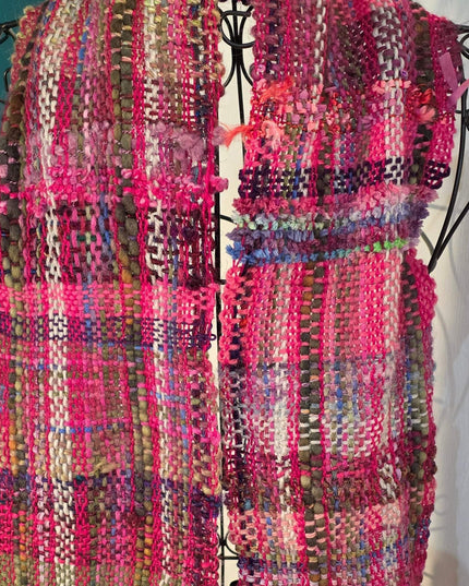 Handwoven scarves