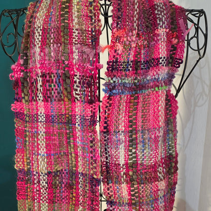 Handwoven scarves
