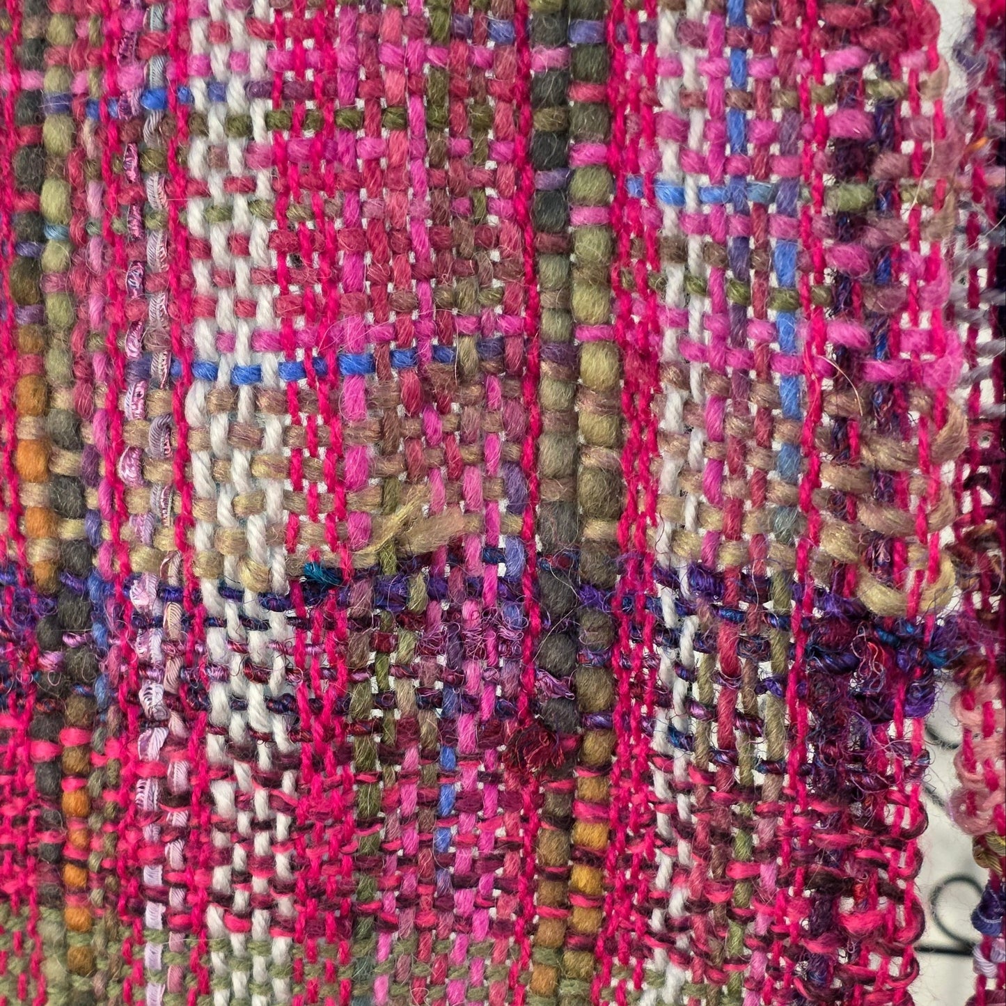 Handwoven scarves