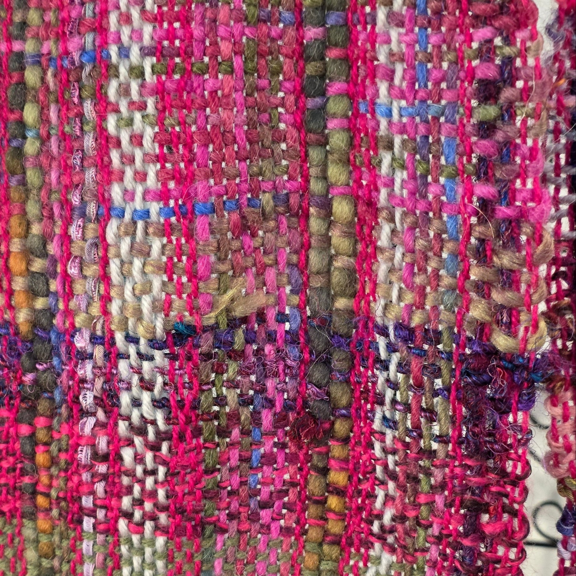 Handwoven scarves