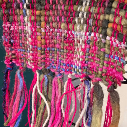 Handwoven scarves