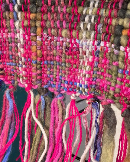 Handwoven scarves