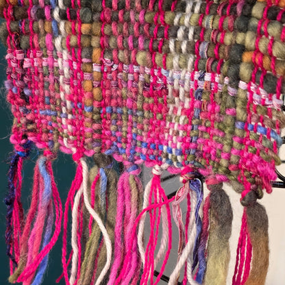 Handwoven scarves
