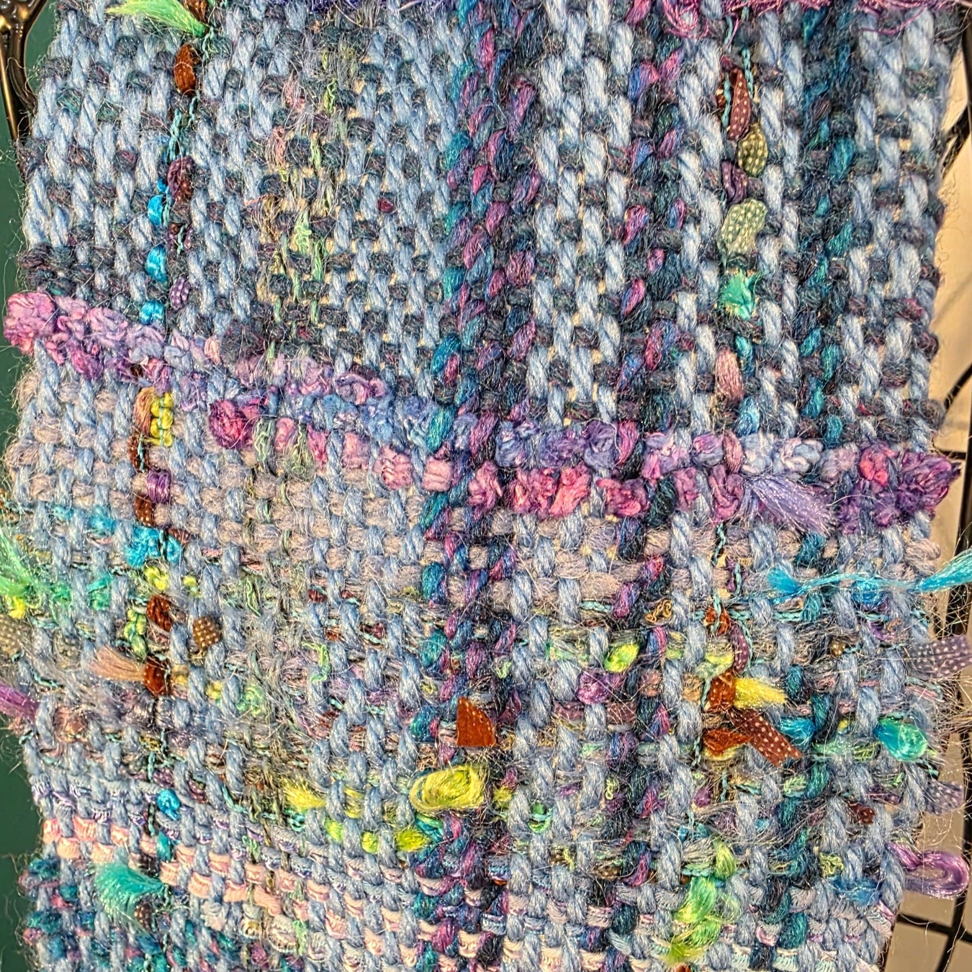 Handwoven scarves