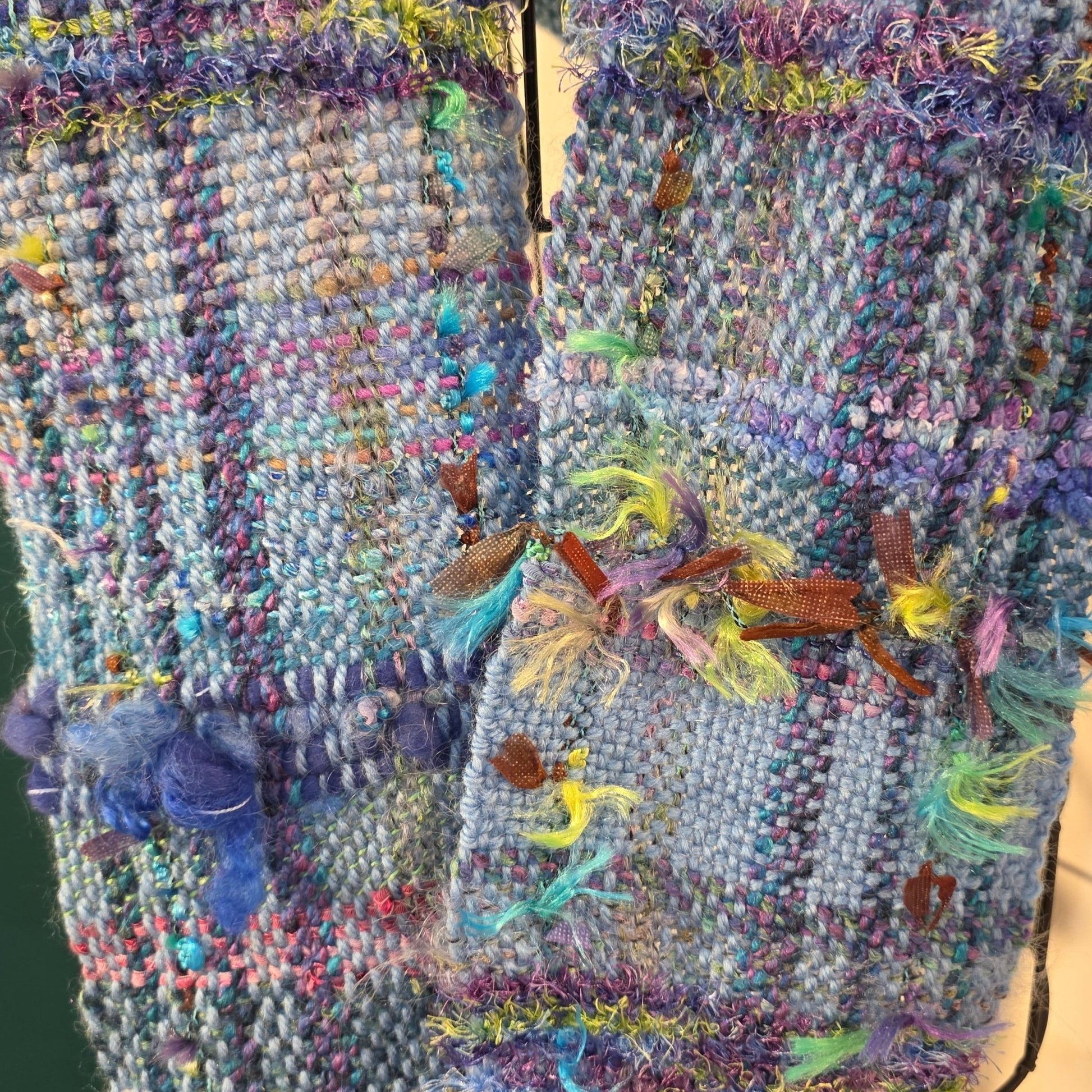 Handwoven scarves