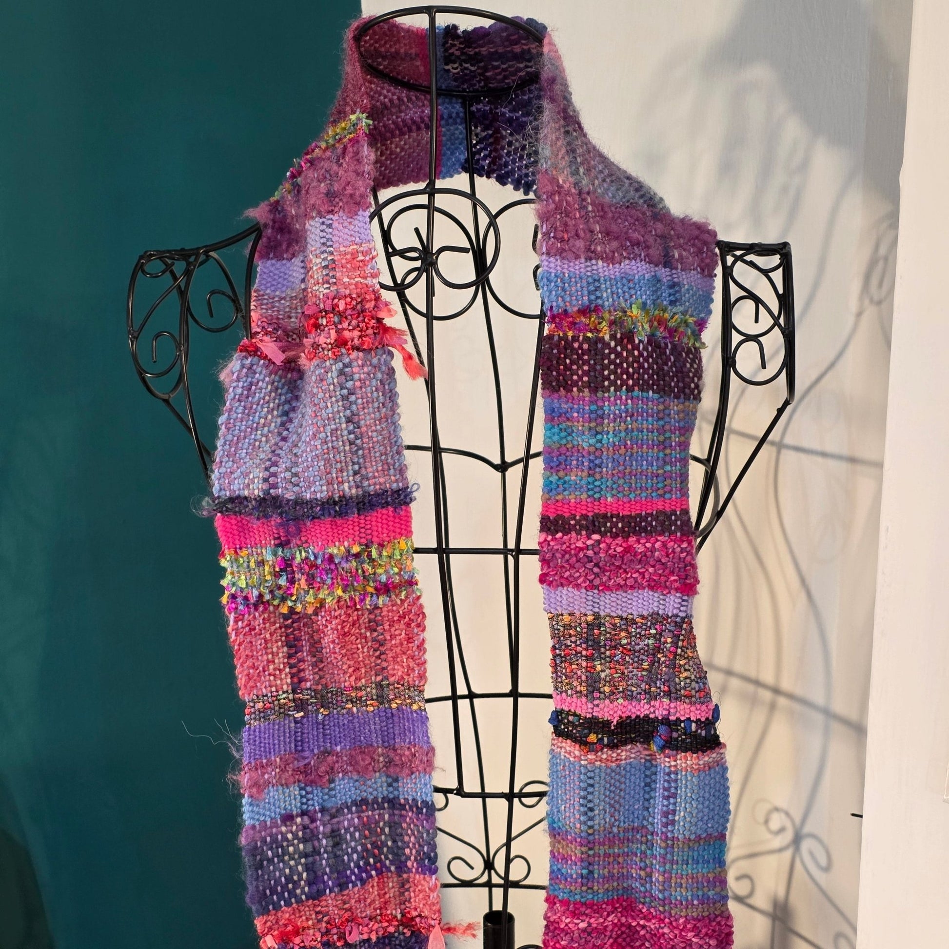 Handwoven scarves