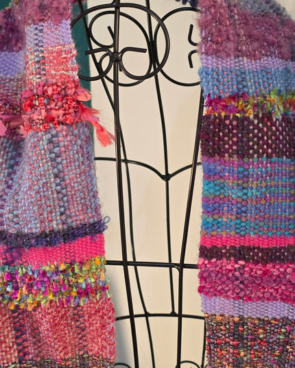 Handwoven scarves