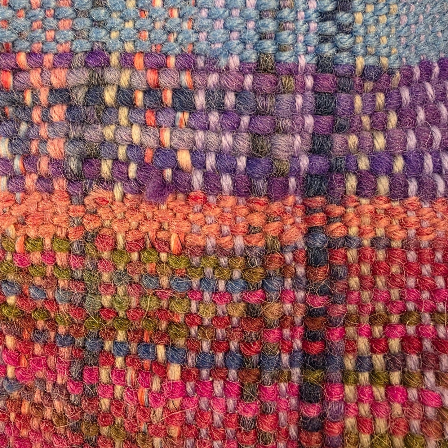 Handwoven scarves