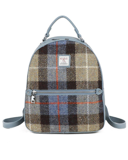 Harris Tweed Buchanan Backpack Blue/Black