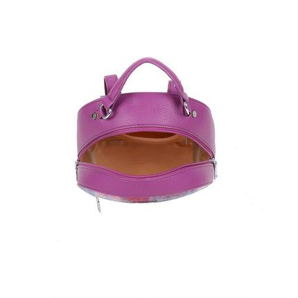 Harris Tweed Pink Backpack - Scottish Wool Rucksack | Strathurie UK