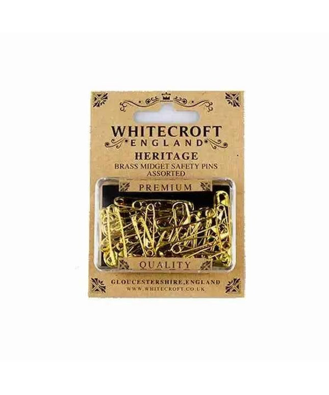 Heritage Brass Midget Safety Pins