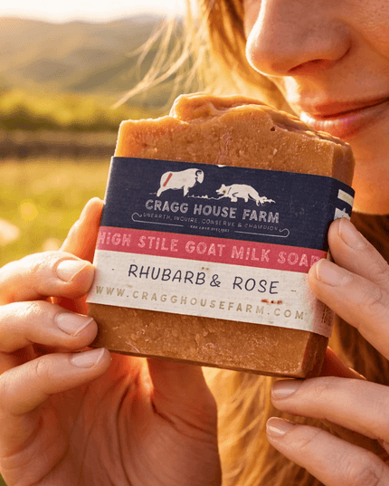Various Beautiful Soaps - High Stile Goat Milk Soap Rhubarb & Rose