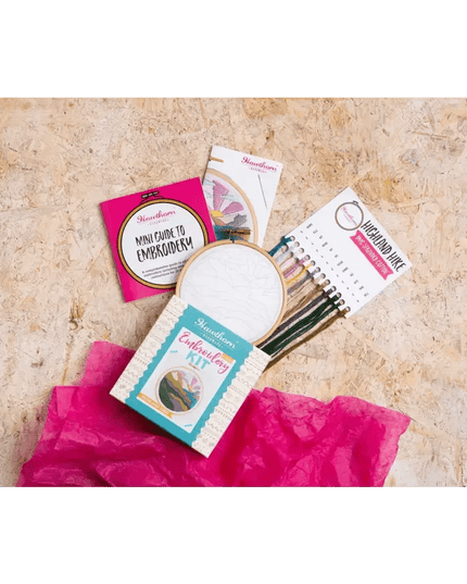 Highland Hike Mini Embroidery Kit | Complete Craft Kit for Beginners