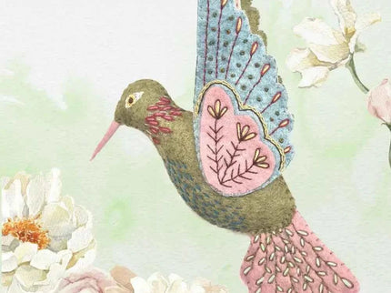 Hummingbird Felt Craft Mini Kit