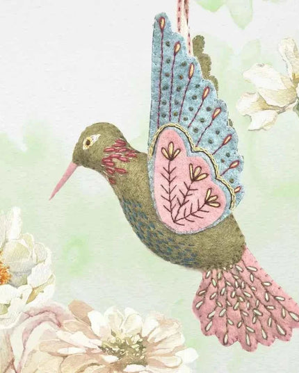 Hummingbird Felt Craft Mini Kit
