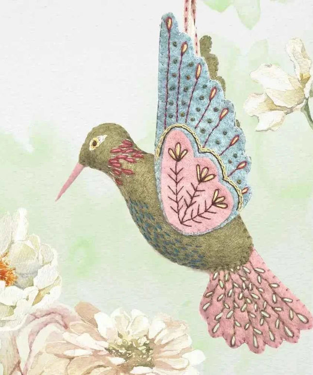 Hummingbird Felt Craft Mini Kit