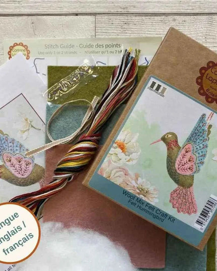 Hummingbird Felt Craft Mini Kit