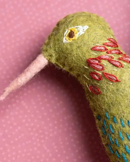 Hummingbird Felt Craft Mini Kit
