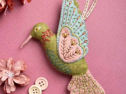 Hummingbird Felt Craft Mini Kit