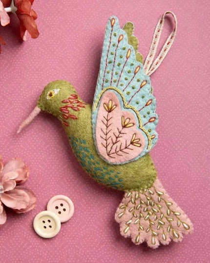 Hummingbird Felt Craft Mini Kit