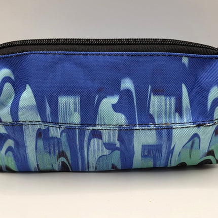 Hype Pencil Case - Blue Paint Flow