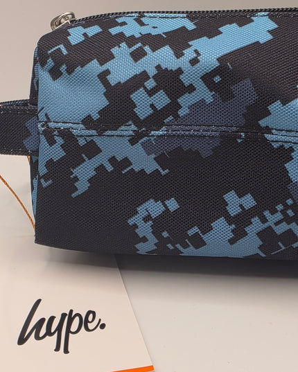 Hype Pencil Case - Blue Pixels
