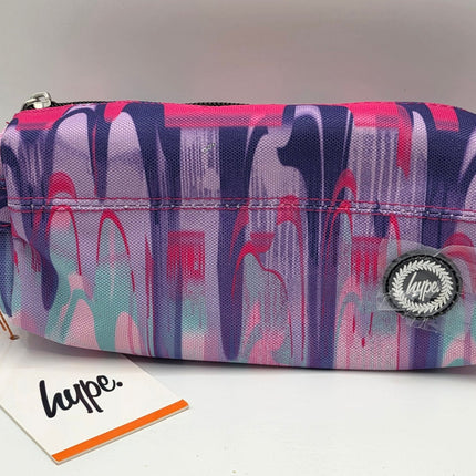 Hype Pencil Case - Pink Paint Flow