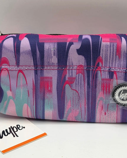 Hype Pencil Case - Pink Paint Flow