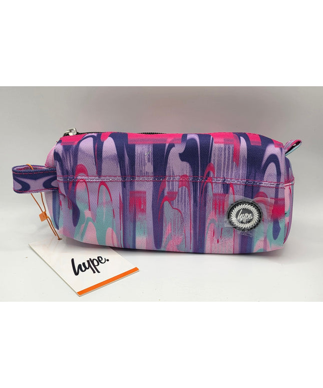 Hype Pencil Case - Pink Paint Flow