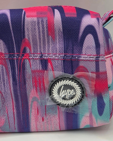 Hype Pencil Case - Pink Paint Flow
