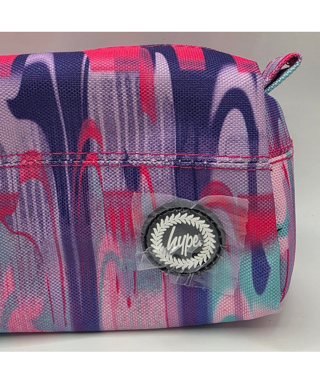 Hype Pencil Case - Pink Paint Flow