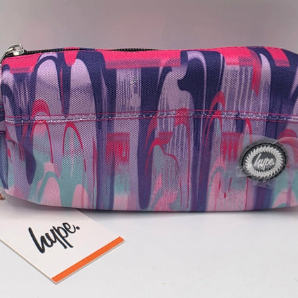 Hype Pencil Case - Pink Paint Flow