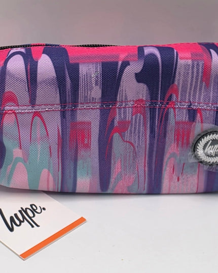 Hype Pencil Case - Pink Paint Flow