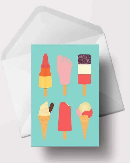 Ices Greeting Card
