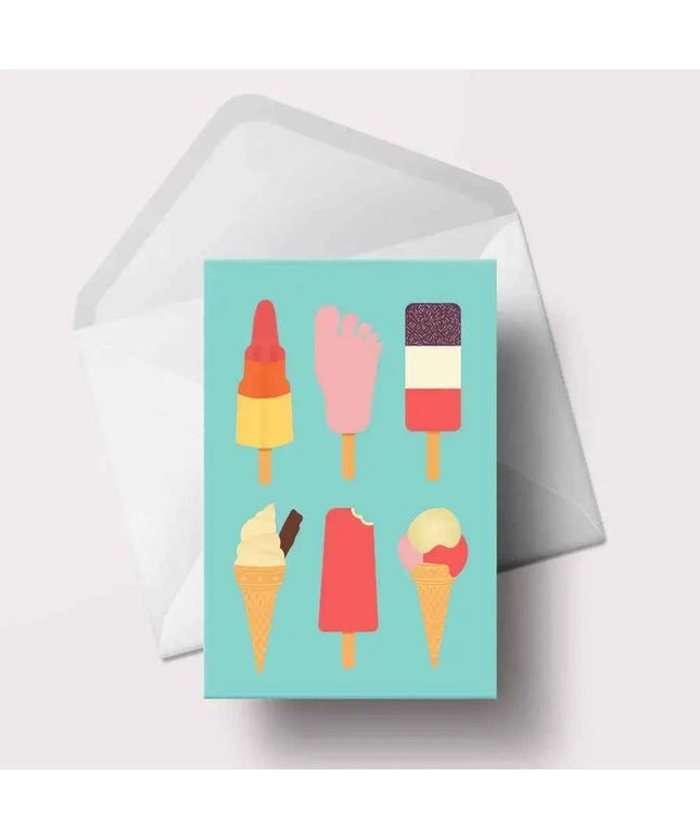 Ices Greeting Card