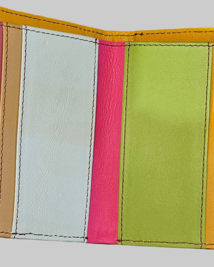 Iman Recycled Leather Small Clutch Purse