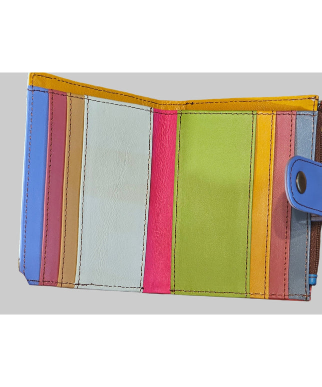 Iman Recycled Leather Small Clutch Purse