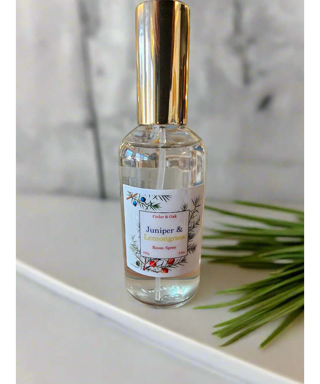 Juniper & Lemongrass Room Spray by Cedar & Oak