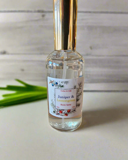 Juniper & Lemongrass Room Spray by Cedar & Oak