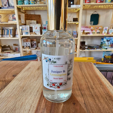 Juniper & Lemongrass Room Spray by Cedar & Oak