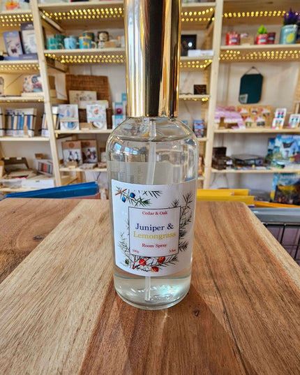Juniper & Lemongrass Room Spray by Cedar & Oak