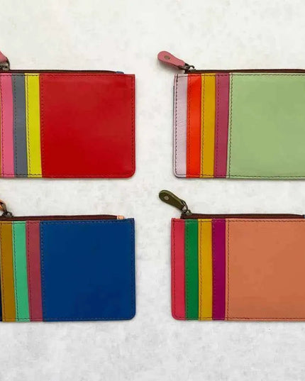 Kanga Recycled Leather Card Purse